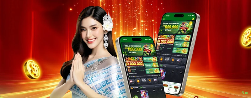 Conta 9bm sincronizada site e app